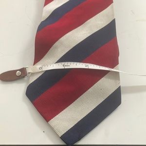 FINAL MARKDOWN XMi Red and Blue Silk Tie